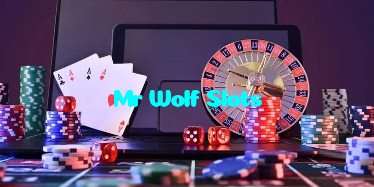 Mr Wolf Slots casino presented on mobile device in Pakistan with slots and live games