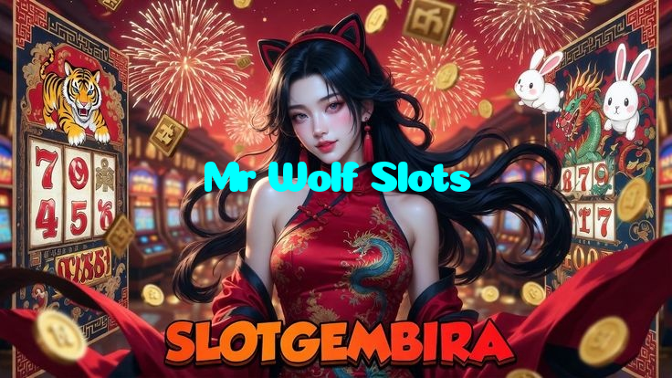 Mr Wolf Slots casino presented on mobile device in Pakistan with slots and live games